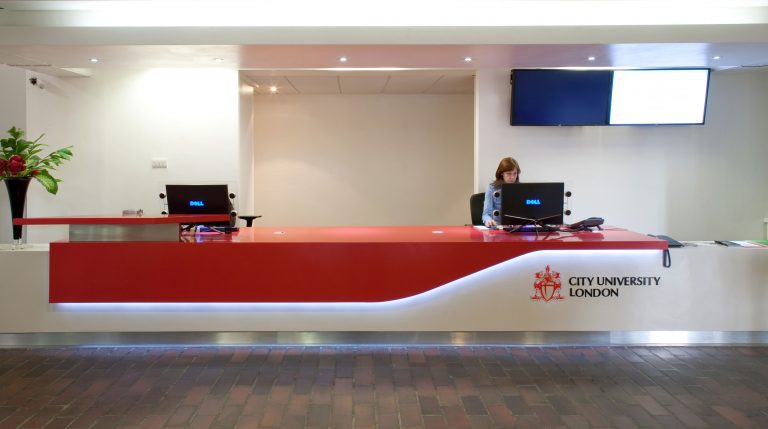 Reception / City University