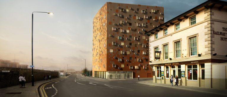 Windmill Lane facade 1