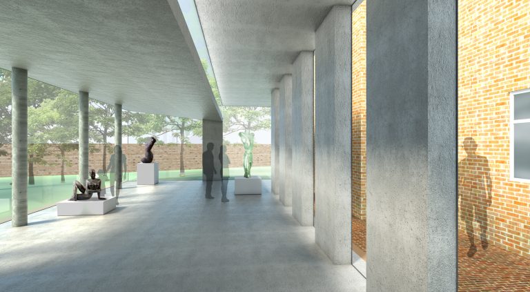 Dorich House exhibition gallery