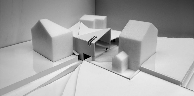 Community Church Hall - model